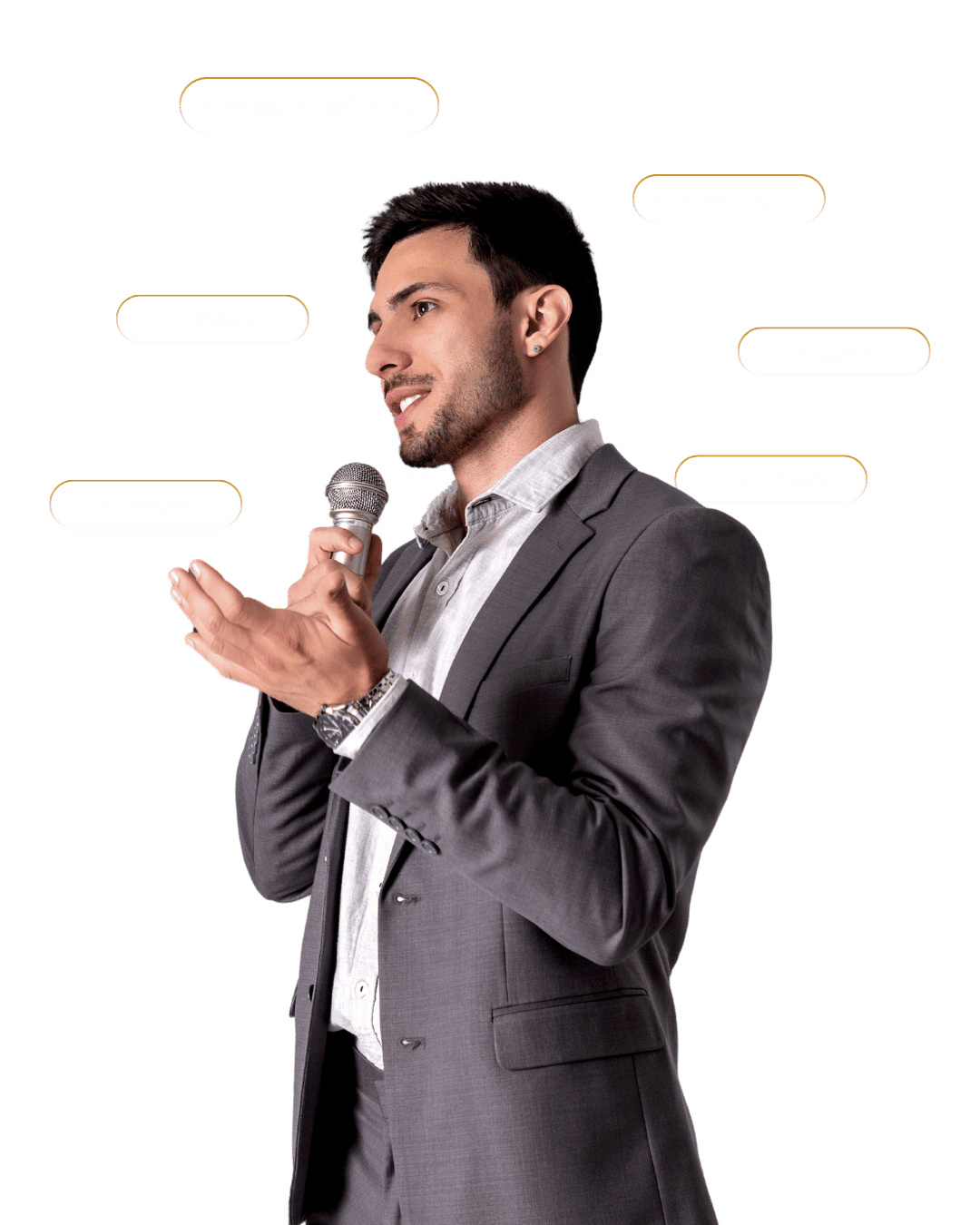 Yacco Munhoz em palestra